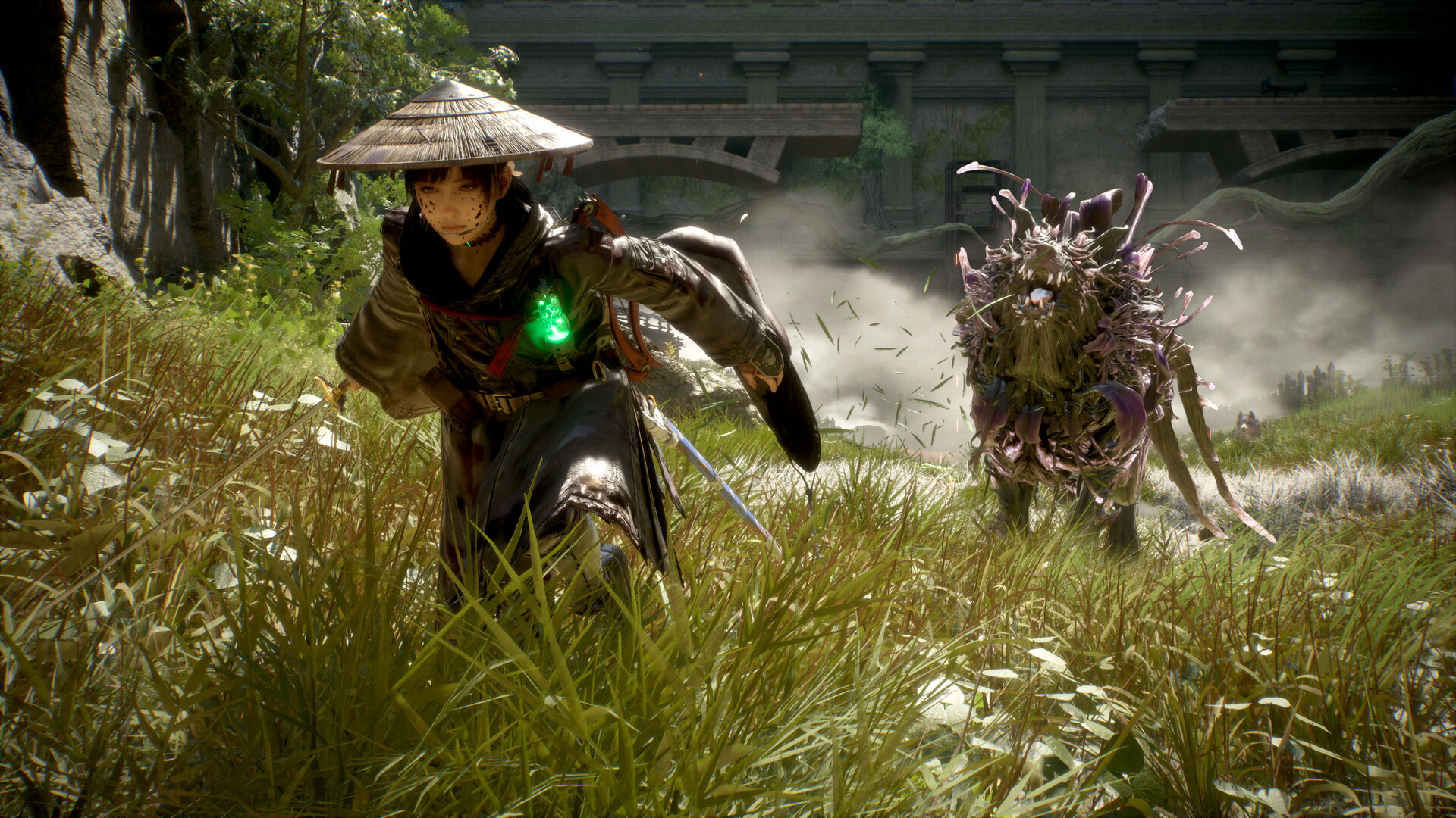 Emma and Koo co-op combat